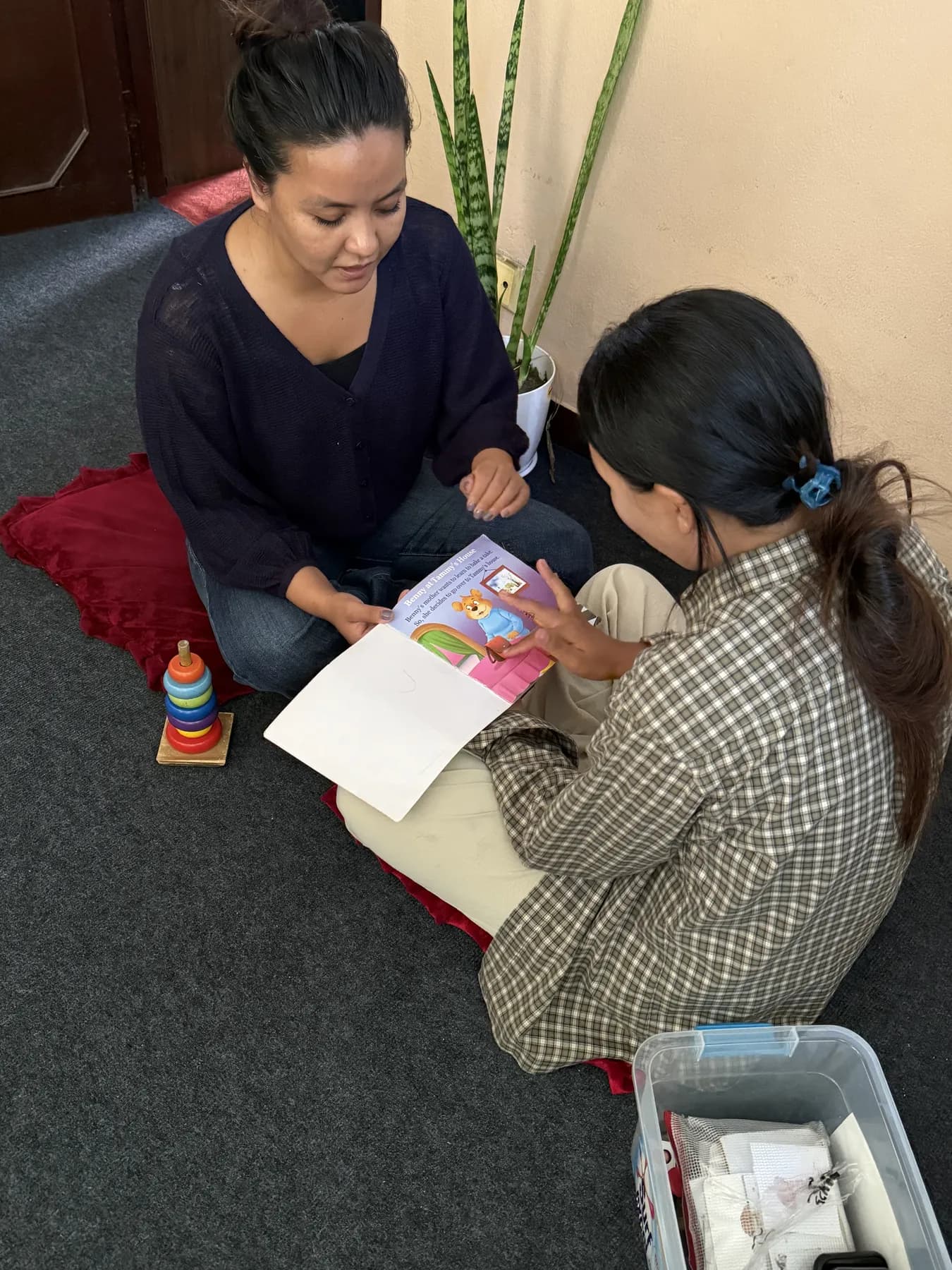 Therapy session at Kripa